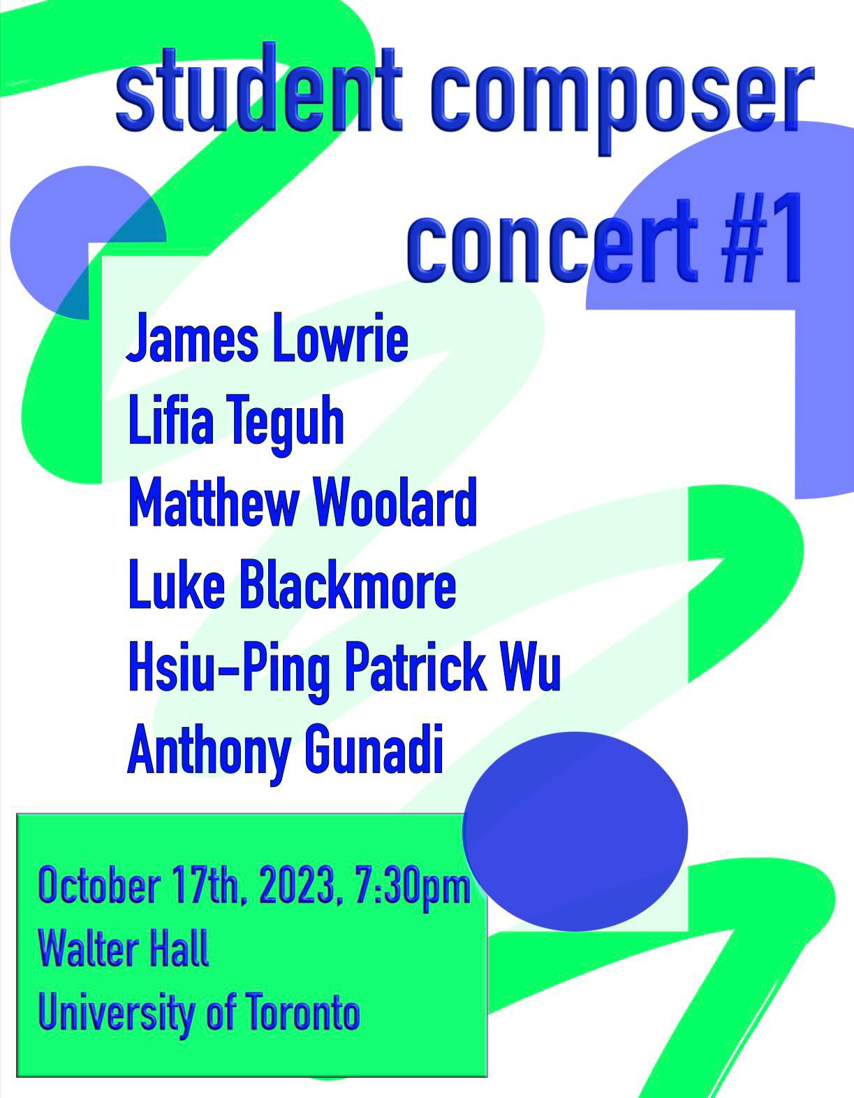 Student Composer Concert
